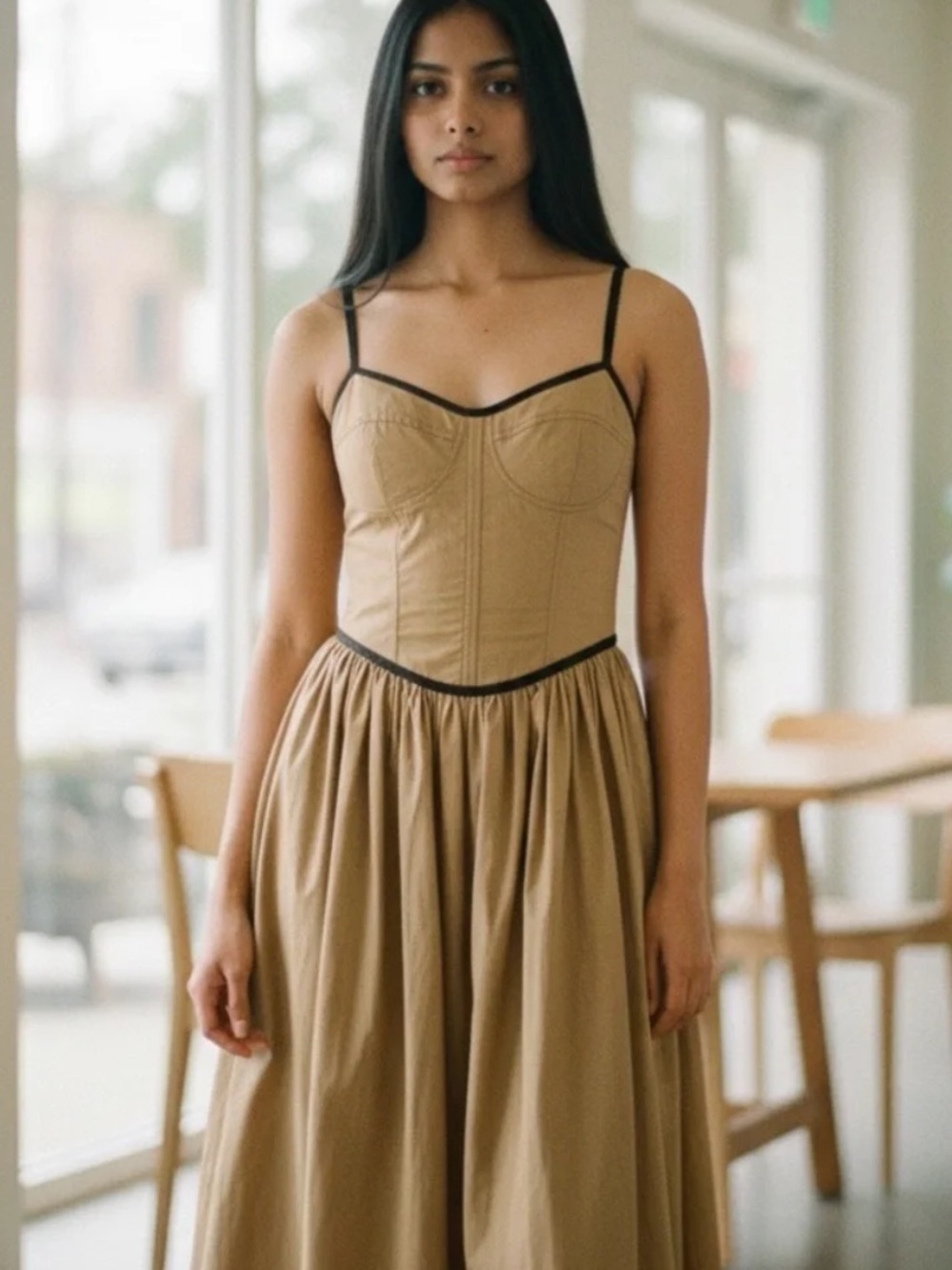 Anthropologie Moon River Midi Dress